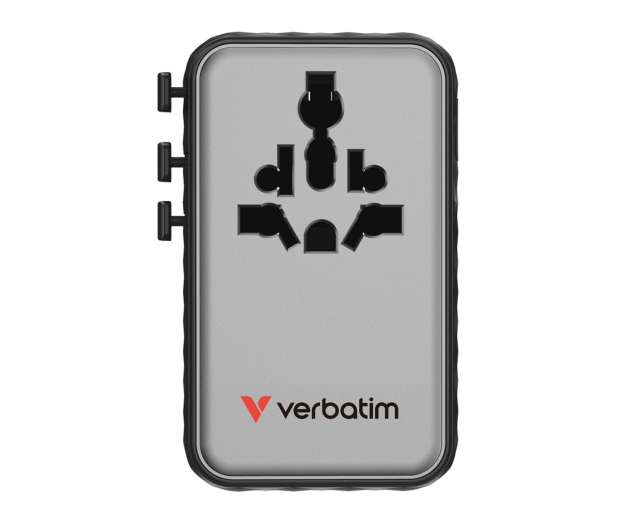 Verbatim Charge 'n' Travel 170W Universal Travel Adapter black - 1484085 - zdjęcie 2